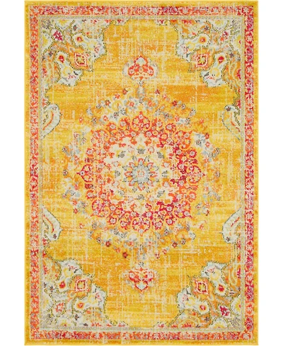 Closeout! Bayshore Home Lorem Lor1 5' 3" x 7' 7" Area Rug