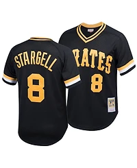 Mitchell & Ness Big Boys Willie Stargell Pittsburgh Pirates Mesh V-Neck Player Jersey