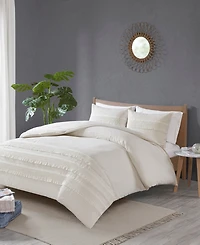 Madison Park Amaya Seersucker 3-Pc. Comforter Set, Full/Queen