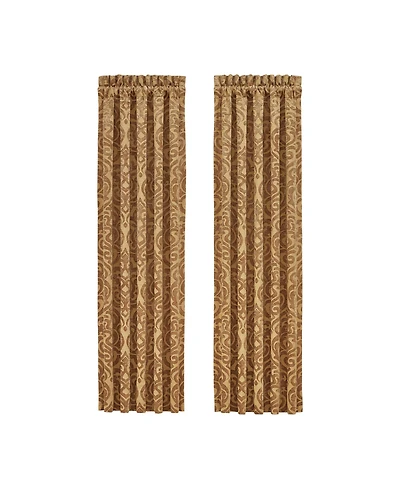 J Queen New York Sicily Window Panel Pair, 50" x 84"