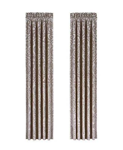 J Queen New York Sicily Window Panel Pair, 50" x 84"