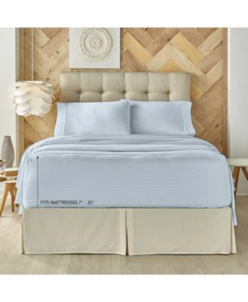 J Queen New York Royal Fit Microfiber Sheet Sets
