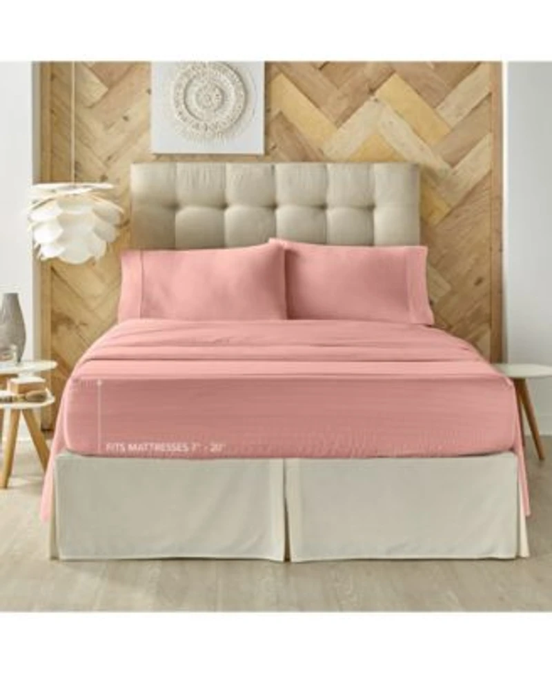 J Queen New York Royal Fit Microfiber Sheet Sets