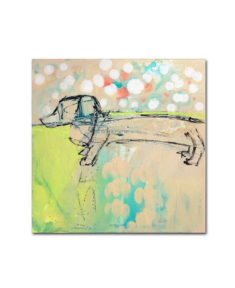 Wyanne 'Dachshund' Canvas Art - 24" x 24"