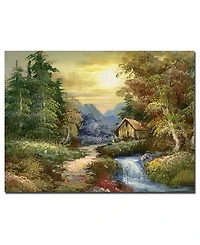 Rio 'Tranquility' Canvas Art - 47" x 35"