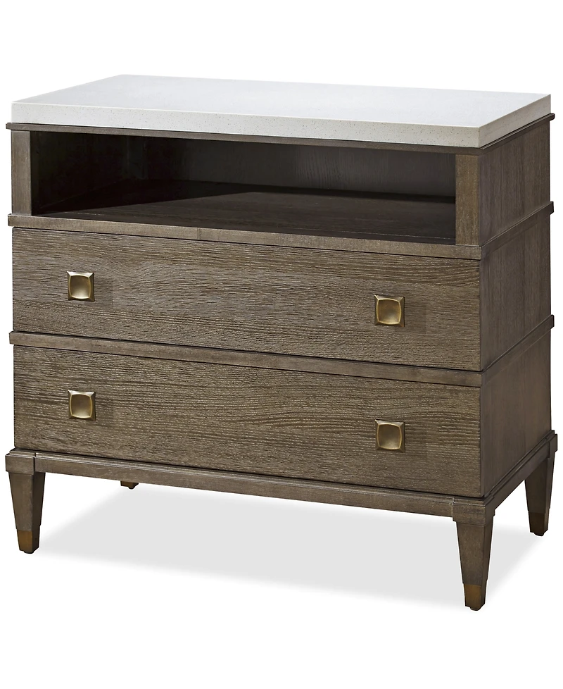 Closeout! Playlist 2-Drawer Nightstand
