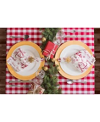 Checkers Tablecloth 60" x 104"