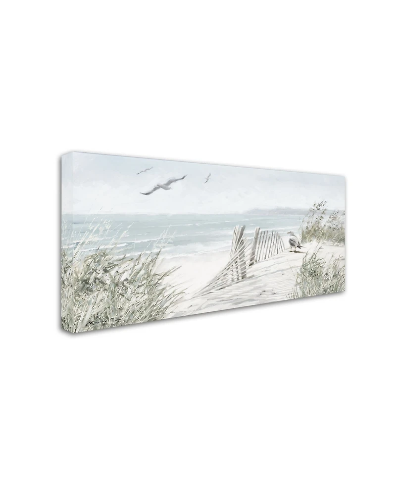 The Macneil Studio 'Coastal Dunes' Canvas Art - 24" x 47"