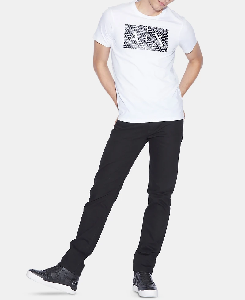 A|X Armani Exchange Men's Foundation Triangulation T-Shirt