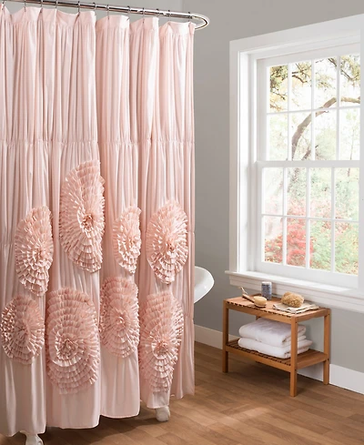Lush Decor Serena Shower Curtain, 72" x
