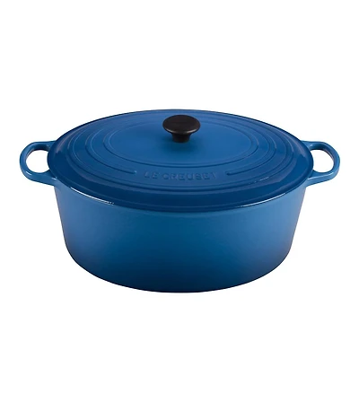 Le Creuset 15.5 Quart Enameled Cast Iron Oval Dutch Oven