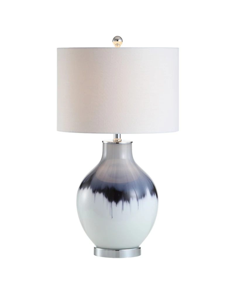 Jonathan Y Mia 27" Glass/Metal Led Table Lamp