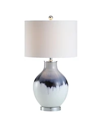 Jonathan Y Mia 27" Glass/Metal Led Table Lamp