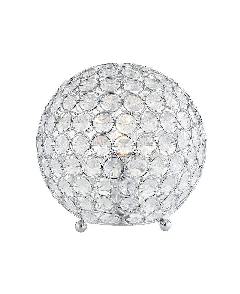 Jonathan Y Gemma 8.25" Acrylic/Metal Led Table Lamp