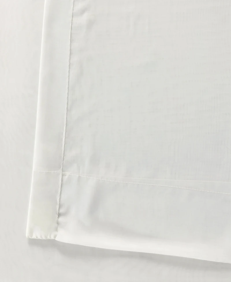 Half Price Drapes Solid Off White Extra Wide Sheer Curtain