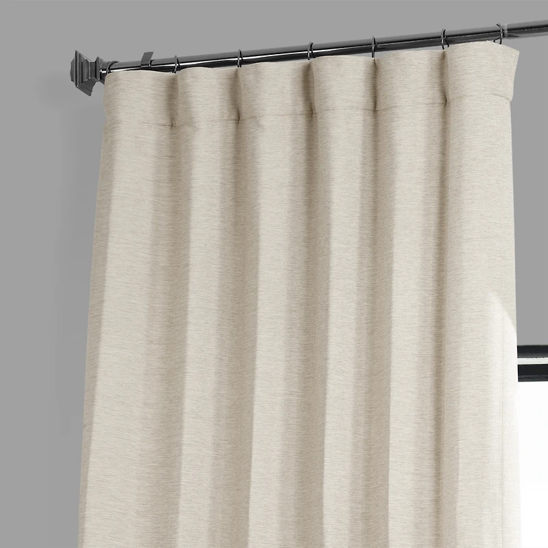 Half Price Drapes Textured Bellino Room Darkening Curtain