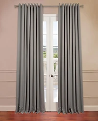 Half Price Drapes Extra Wide Grommet Room Darkening Curtain
