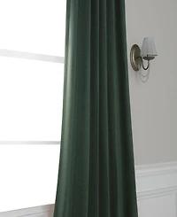 Half Price Drapes Bellino Textured Faux Linen Room Darkening Curtains For Bedroom and Living Room Curtains(1 Panel