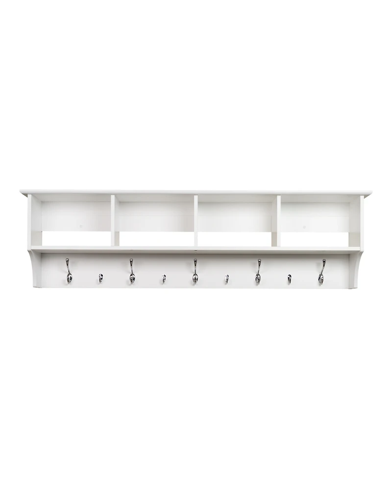 Prepac 60" Wide Hanging Entryway Shelf