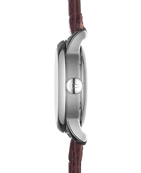 Tissot Women's Swiss Automatic Le Locle Brown Leather Strap Watch 29mm