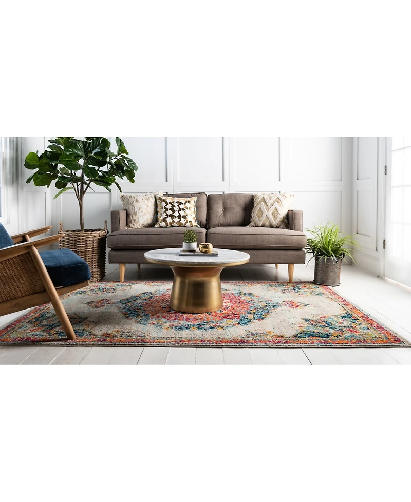 Closeout! Bayshore Home Lorem Lor1 5' 3" x 7' 7" Area Rug