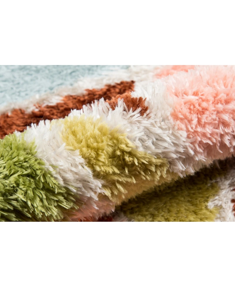 Novogratz Retro Ret- Multi 2'3" x 7'6" Runner Area Rug