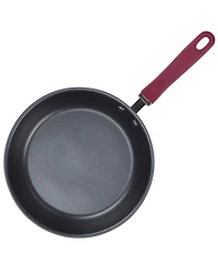 Rachael Ray Create Delicious Hard Anodized Aluminum Nonstick 10.25" Deep Skillet