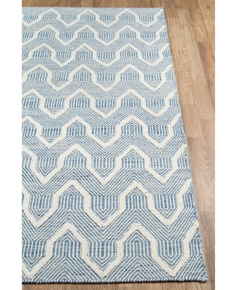 Erin Gates Langdon Lgd-1 Prince Gray 3'9" x 5'9" Area Rug