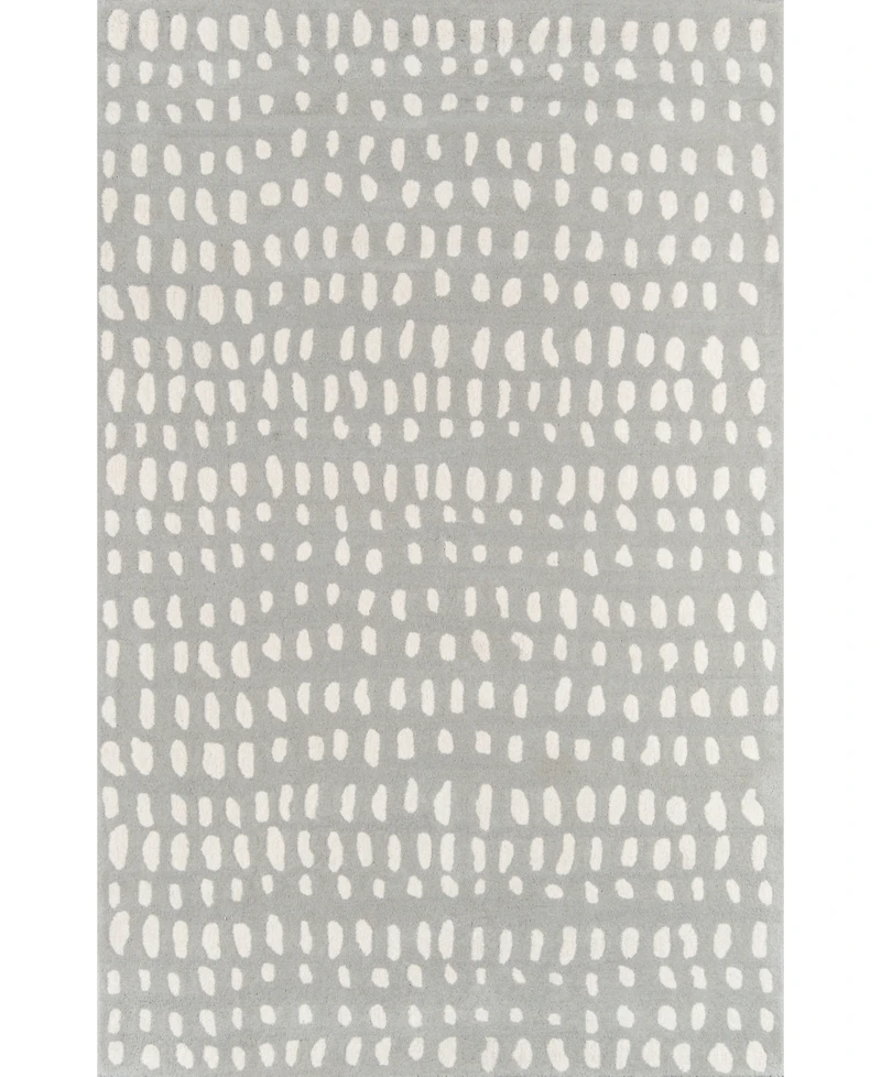 Novogratz Delmar Del11 Gray 5' x 8' Area Rug