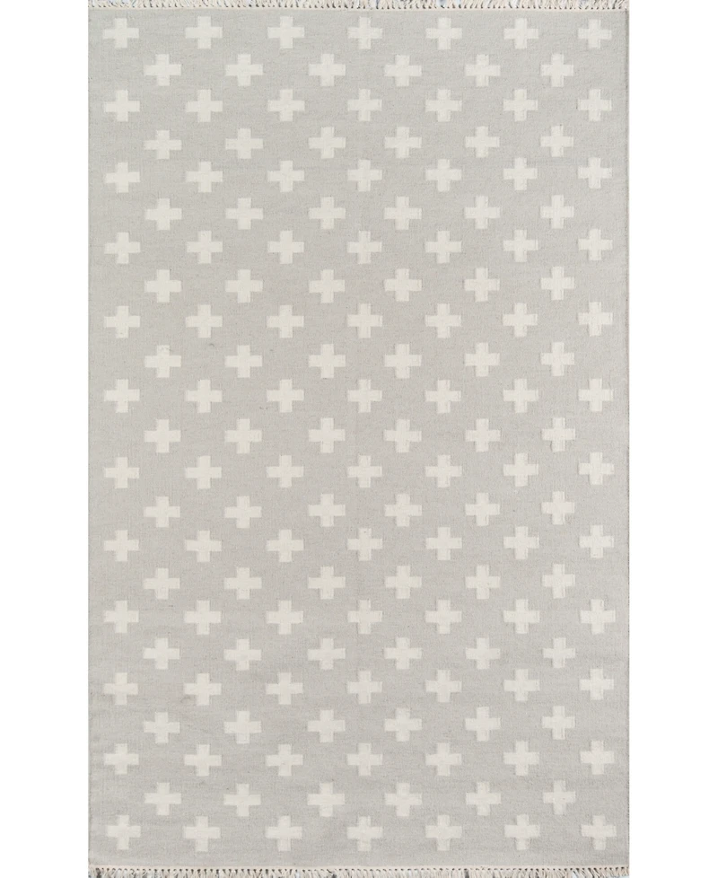 Novogratz Topanga Top-1 Gray 7'6" x 9'6" Area Rug