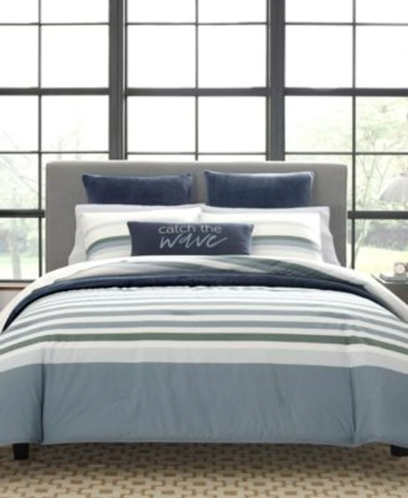 Closeout Nautica Lansier Reversible Comforter Sets