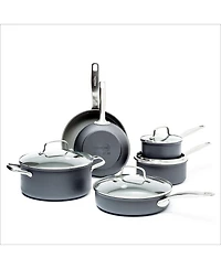 GreenPan Chatham Ceramic Non-Stick Cookware Set, 10 Piece