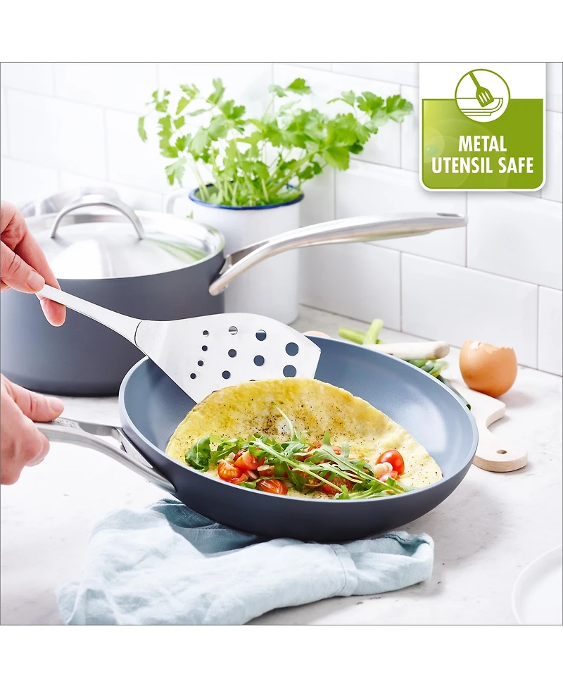 GreenPan Paris Pro 11" Ceramic Non-Stick Square Grill Pan