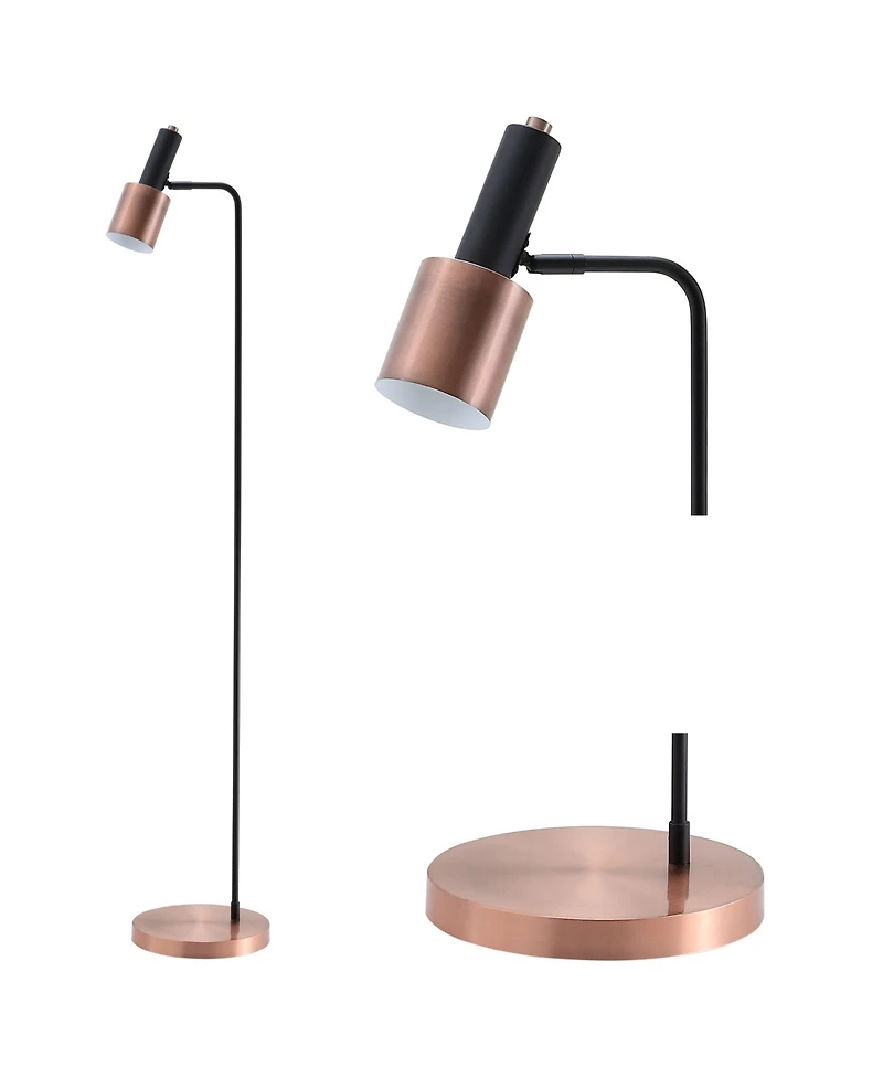 Jonathan Y Brady 59.50" Metal Led Task Floor Lamp
