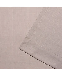 Exclusive Home Loha Linen Grommet Top Window Curtain Panel Pair