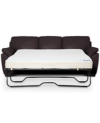 Lothan 87" Leather Queen Sleeper, Created for Macy's