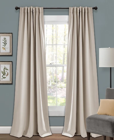 Insulated 52" x 84" Blackout Curtain Set