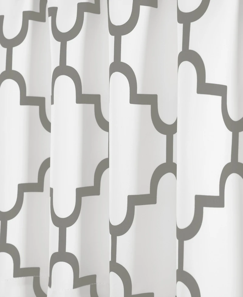 Bellagio 18" x 52" Geometric Print Valance