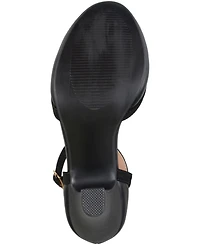 Journee Collection Women's Olina T Strap Round Toe Pumps
