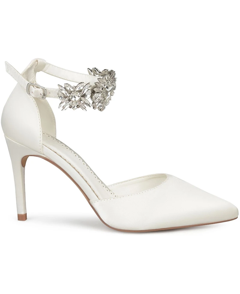 Journee Collection Women's Loxley Rhinestone Heels
