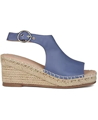 Journee Collection Women's Crew Espadrille Sandals
