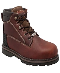 Safa Men's 6" Steel Toe Work Boot Brown