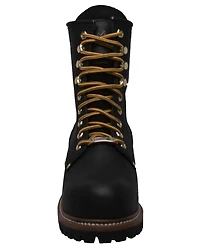 AdTec Men's 9" Waterproof Logger Black
