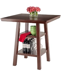 Orlando High Table with 2 Shelves