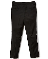 Perry Ellis Toddler Boy's 5-Piece Shirt, Tie, Jacket, Vest and Pants Solid Suit Set