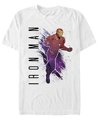 Marvel Men's Avengers Galaxy Painted Ironman Short Sleeve T-Shirt