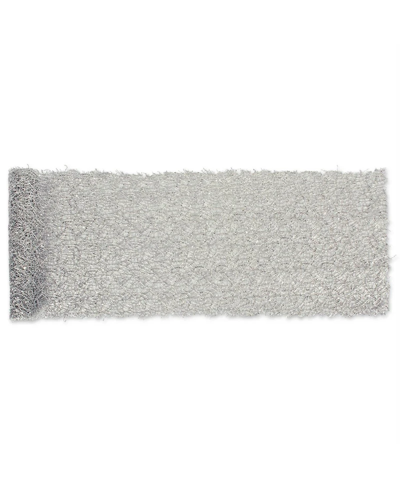Design Imports Sequin Mesh Table Runner Roll 16" x 10'