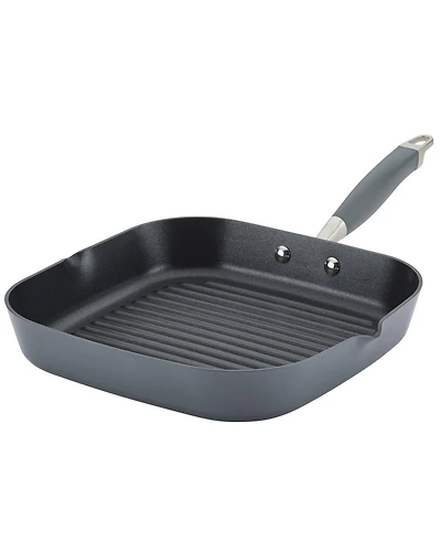 Anolon Advanced Home Hard-Anodized 11" Nonstick Deep Square Grill Pan