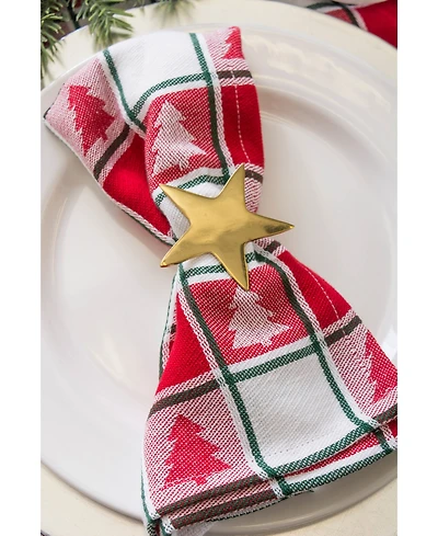 Star Napkin Ring, Set of 6