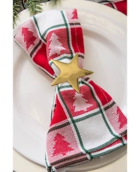 Star Napkin Ring, Set of 6